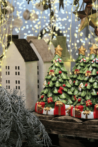 Aranżacja świąteczna na stole.